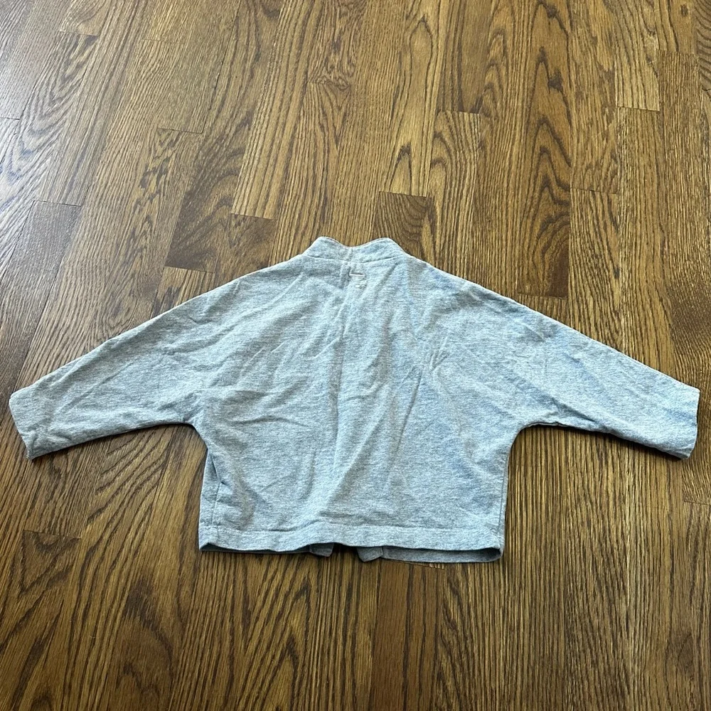 Gray Label single button light grey cardigan, size 12-18M